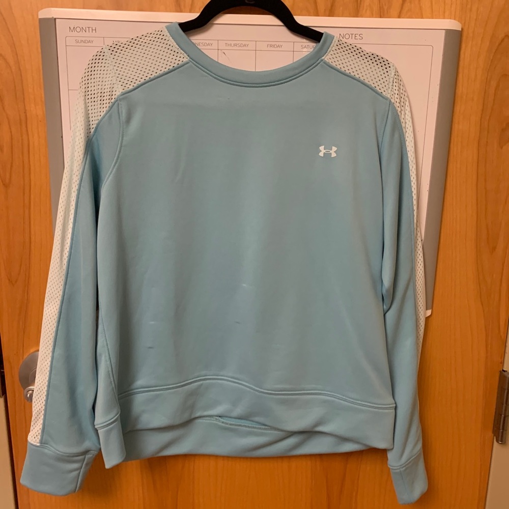 Blue UA crewneck